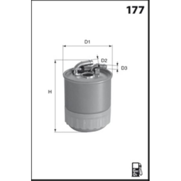 ELG5433 FILTRE A GASOIL VL