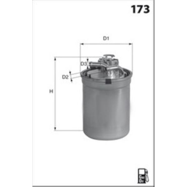 ELG5386 FILTRE A GASOIL VL