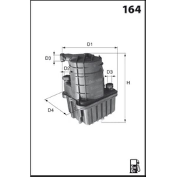 ELG5348 FILTRE A GASOIL VL