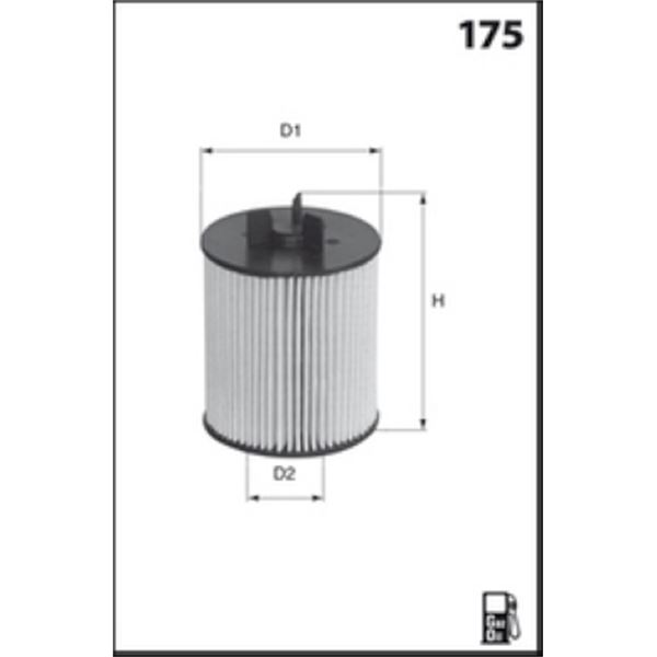 ELG5339 FILTRE A GASOIL VL
