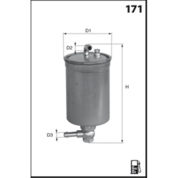 ELG5338 FILTRE A GASOIL VL