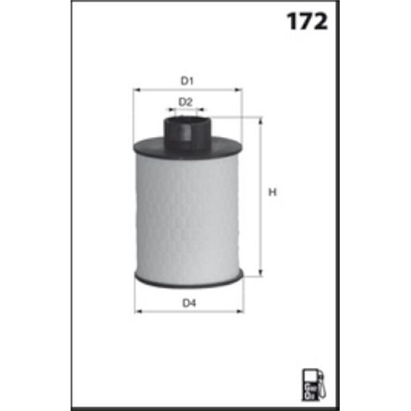 ELG5322Z FILTRE A GASOIL VL