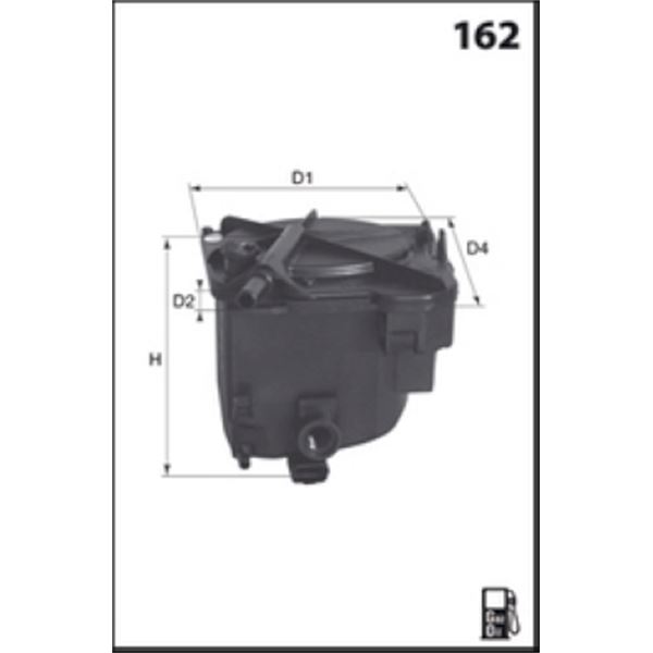 ELG5297 FILTRE A GASOIL VL