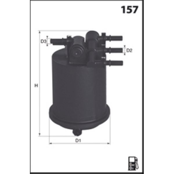ELG5289 FILTRE A GASOIL VL