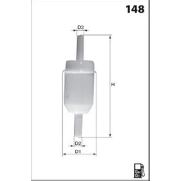 ELG5213B12 FILTRE A GASOIL VL