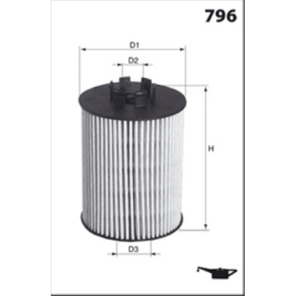 ELH4532 FILTRE A HUILE VL