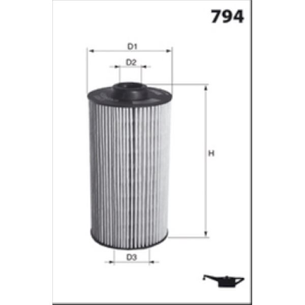 ELH4415 FILTRE A HUILE VL