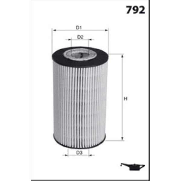 ELH4230 FILTRE A HUILE VL
