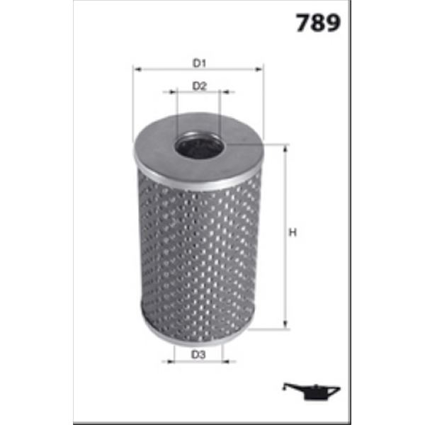 ELH4199 FILTRE A HUILE VL