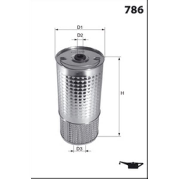 ELH4151 FILTRE A HUILE VL