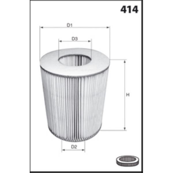 EL3879 FILTRE A AIR VL