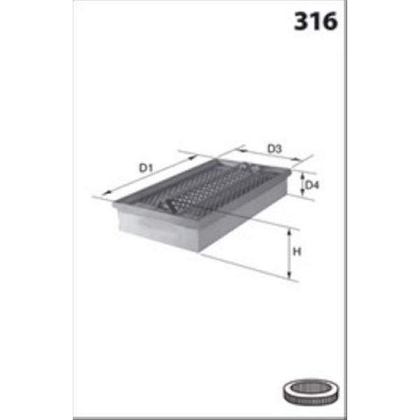 ELP3596 FILTRE A AIR VL