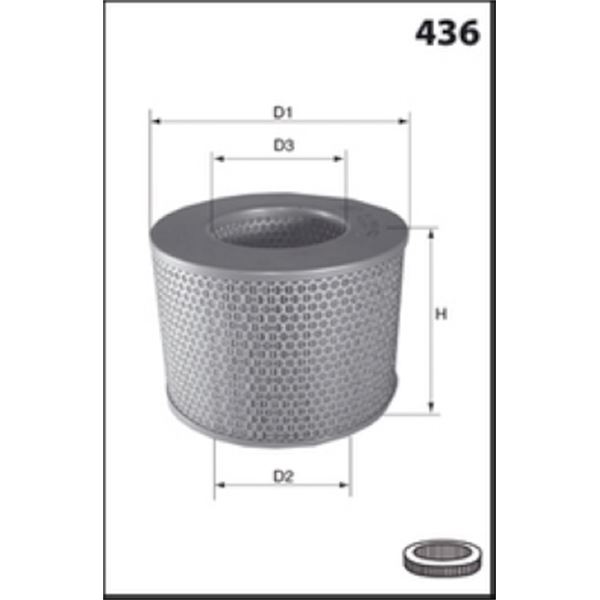 EL3553 FILTRE A AIR VL
