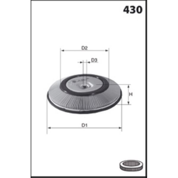EL3548 FILTRE A AIR VL