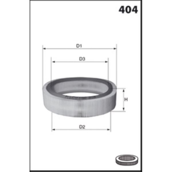 EL3466 FILTRE A AIR VL