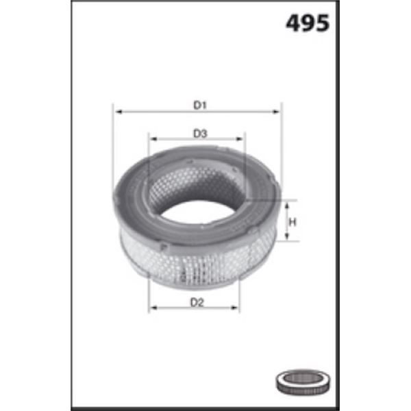 EL3027 FILTRE A AIR VL