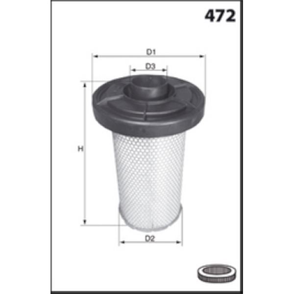 EL2213 FILTRE A AIR VL