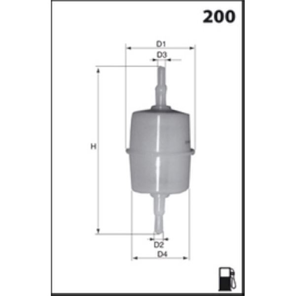 ELE2092B12 FILTRE A ESSENCE VL