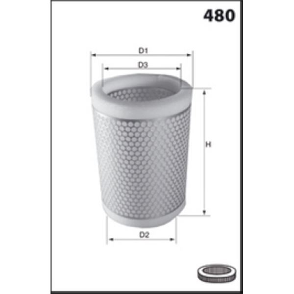 EL1566 FILTRE A AIR VL