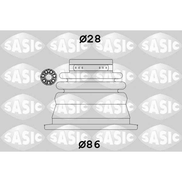 4003464 KIT SOUFFLET DE TRANSM