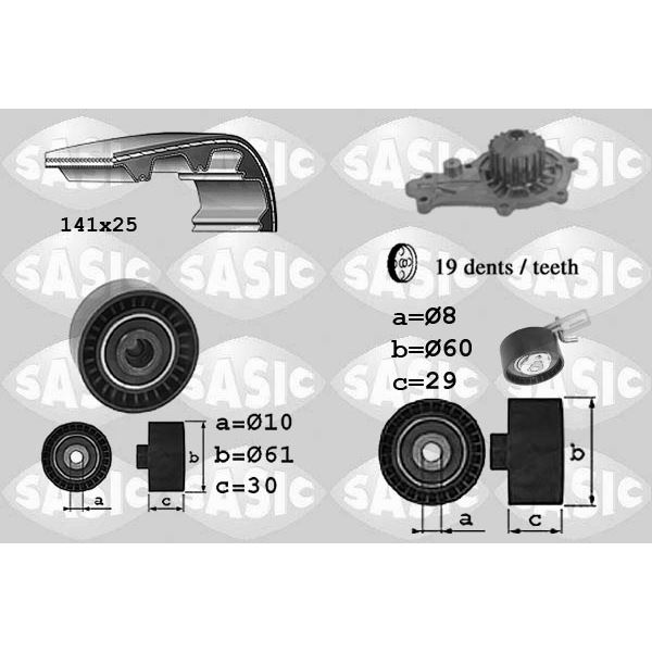3906097 KIT DIST. POMPE A EAU