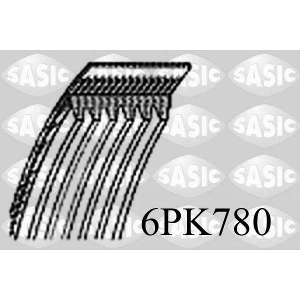 6PK780 COURROIE ACC. POLY V