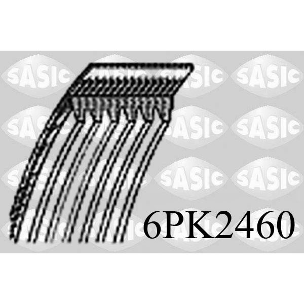 6PK2460 COURROIE ACC. POLY V