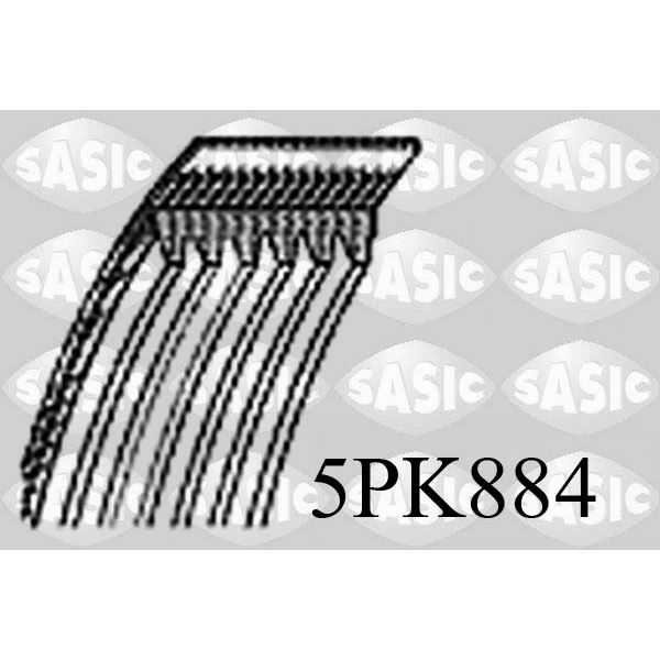 5PK884 COURROIE ACC. POLY V