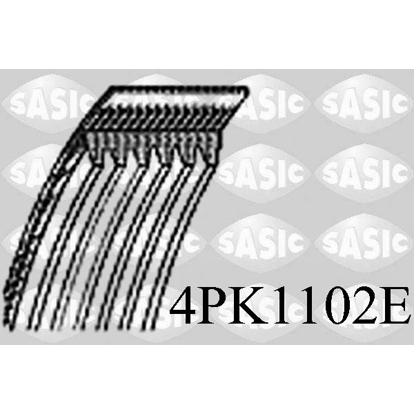 4PK1102E COURROIE ACC. POLY V
