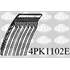 4PK1102E COURROIE ACC. POLY V