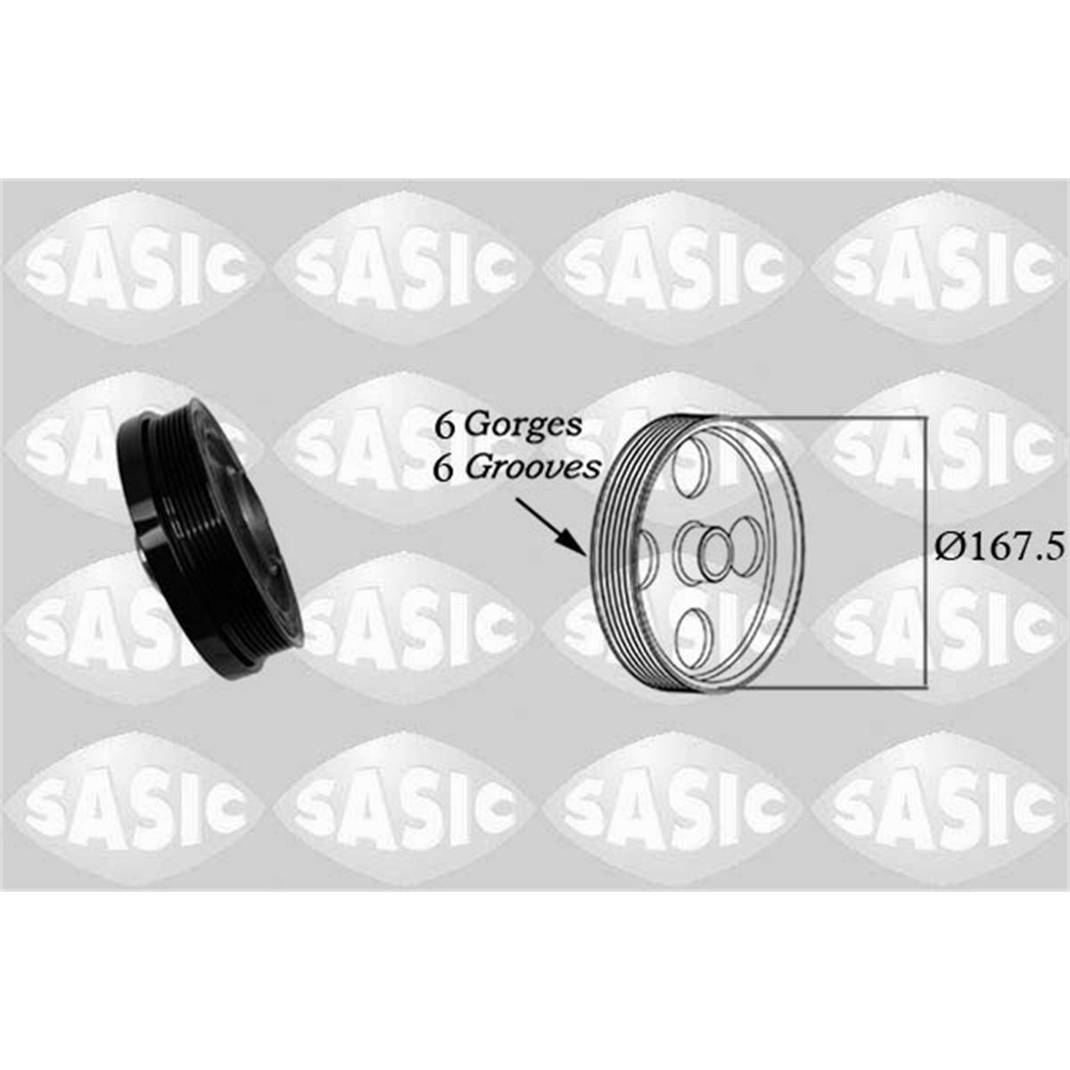 2156078 Poulie De Vilebrequin