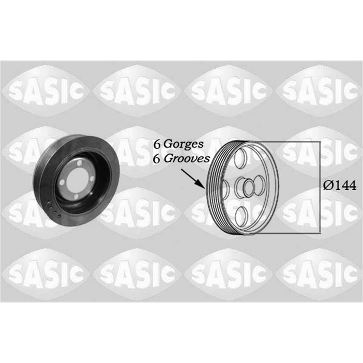 2150032 Poulie De Vilebrequin