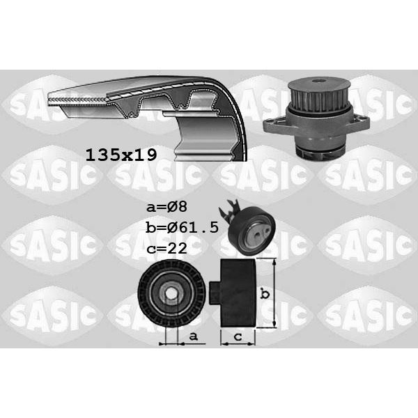 3906065 KIT DIST. POMPE A EAU