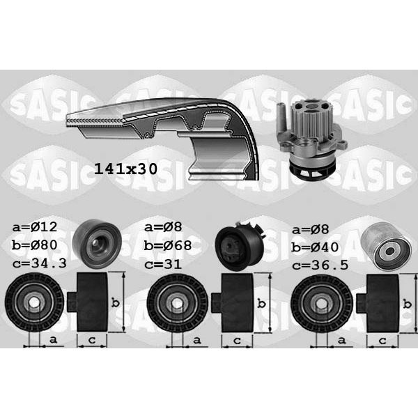 3906067 KIT DIST. POMPE A EAU
