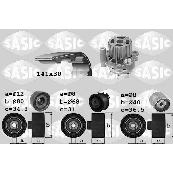 3906053 KIT DIST. POMPE A EAU