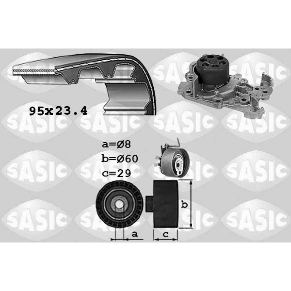 3904029 KIT DIST. POMPE A EAU