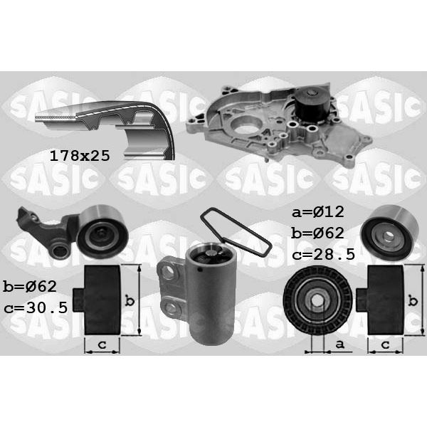 3906040 KIT DIST. POMPE A EAU