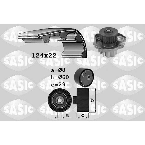 3906037 KIT DIST. POMPE A EAU