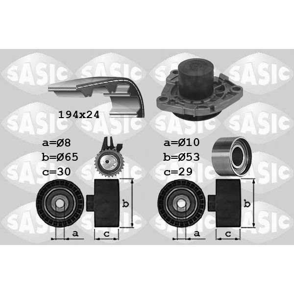 3906034 KIT DIST. POMPE A EAU