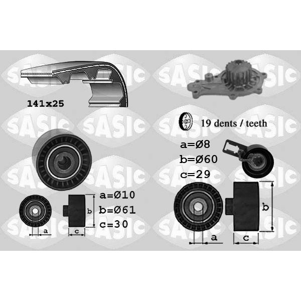 3900031 KIT DIST. POMPE A EAU