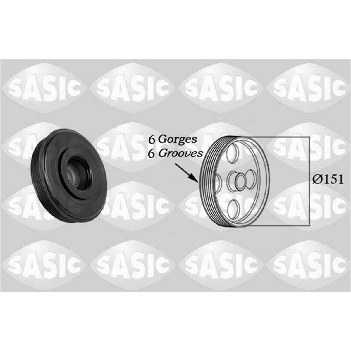 2154020 Poulie De Vilebrequin