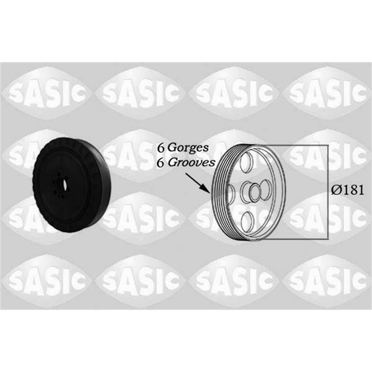 2156039 Poulie De Vilebrequin