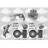 3906022 KIT DIST. POMPE A EAU