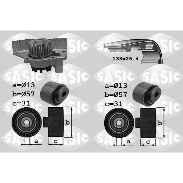 3900030 KIT DIST. POMPE A EAU