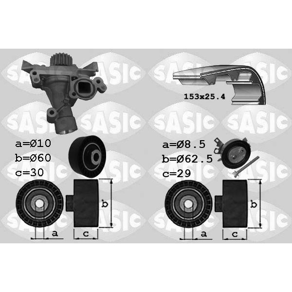 3900029 KIT DIST. POMPE A EAU