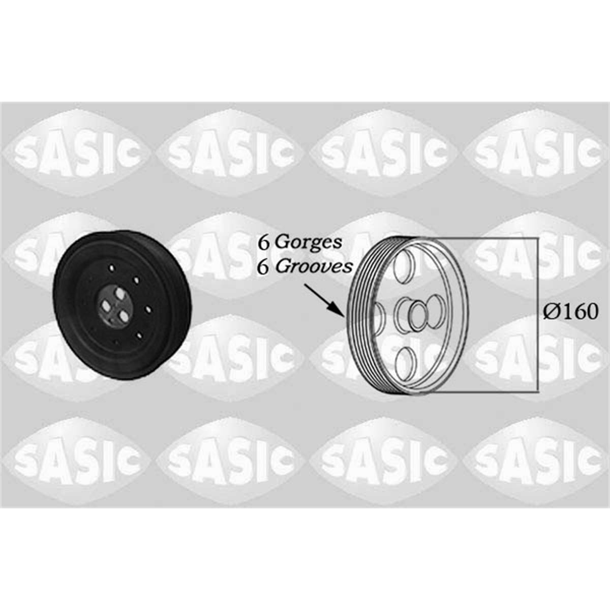 2156033 Poulie De Vilebrequin