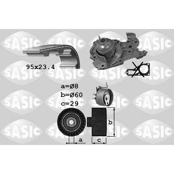 3904010 KIT DIST. POMPE A EAU