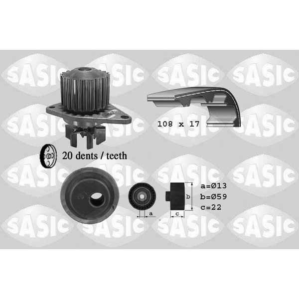 3900021 KIT DIST. POMPE A EAU