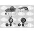 3900014 KIT DIST. POMPE A EAU