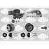 3900010 KIT DIST. POMPE A EAU